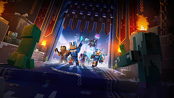 Minecraft Dungeons Creeping Winter , minecraft-dungeons, minecraft, 2021-games, games HD wallpaper