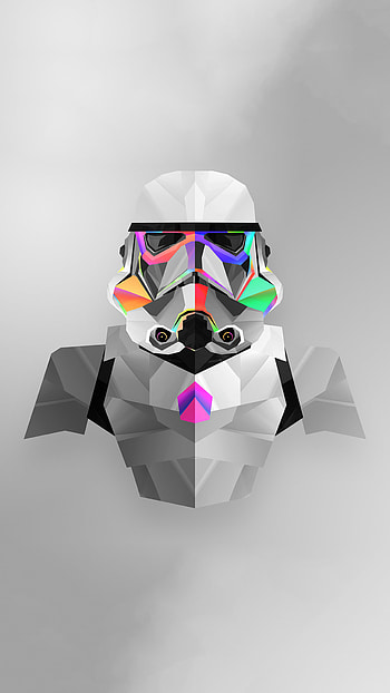 Art, Stormtrooper, Abstract art, Sony Xperia HD phone wallpaper
