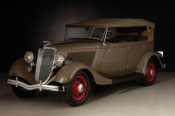 Ford Deluxe 1934 Phaeton, Phaeton, Deluxe, 1934, Ford HD wallpaper