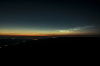Cities, Sky, View From Above, Horizon, Night City, City Lights HD wallpaper