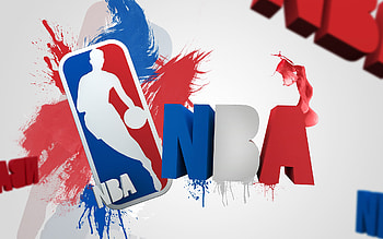 Artwork, Logo NBA HD wallpaper