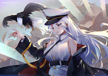 Enterprise-Azur-Lane, Lane, Anime, Azur, Enterprise HD wallpaper