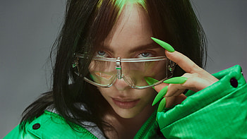 Billie Eilish sunglasses, Elle magazine, Celebrity fashion, Trendy HD wallpaper