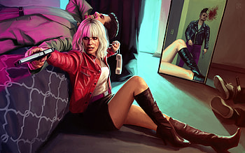Atomic Blonde Fan Art , atomic-blonde, artist, artwork, digital-art, deviantart, movies HD wallpaper