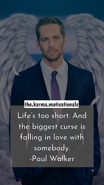 Motivational quotes, paul walker HD phone wallpaper