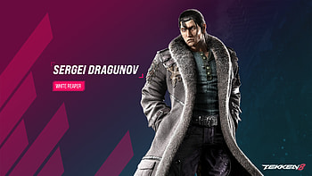 Tekken 8 Sergei Dragunov - Dynamic Gaming Backgrounds, video game, Tekken 8 HD wallpaper