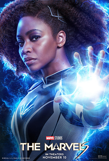 The Marvels Heroic Featuring Teyonah Parris, movie HD phone wallpaper