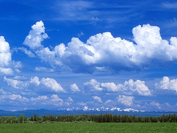 partly cloudy , partly, cloudy HD wallpaper