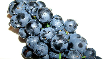 Food, Grapes, Drops HD wallpaper