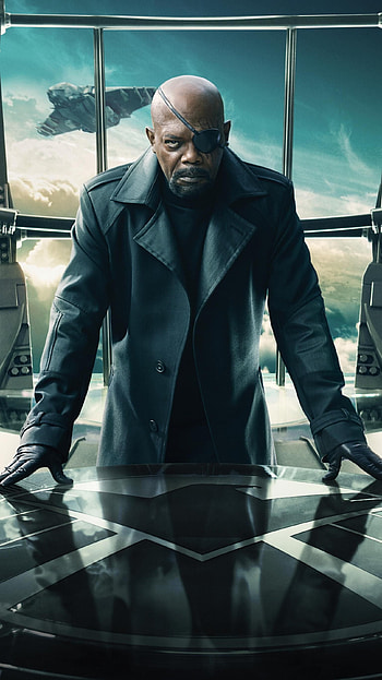 Captain America: Civil War, , Nick Fury, Marvel HD phone wallpaper