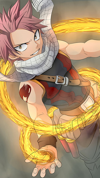 Natsu Dragneel, Anime, Fairy Tail HD phone wallpaper