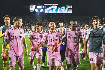 Inter Miami Team, Lionel Messi, Inter Miami CF, Sports HD wallpaper