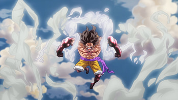 Anime, One Piece, Monkey D. Luffy, Gear Fourth HD wallpaper