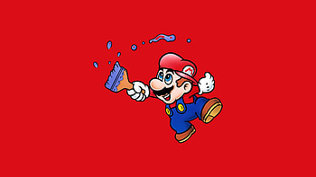 Mario Paint: Brushstroke, Super Mario HD wallpaper