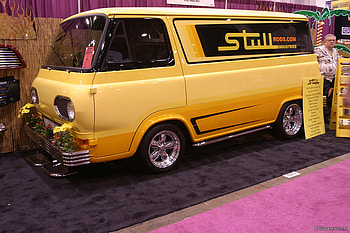 65 Econoline, ford, 65, econoline, yellow HD wallpaper