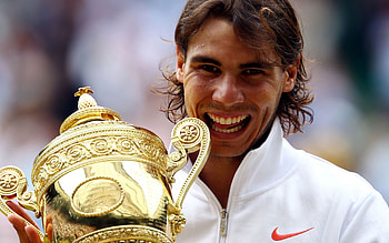 2010 Wimbledon, Rafael Nadal HD wallpaper