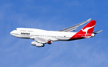 Qantas, Longest Non Stop Flight, Britain, Australia HD wallpaper