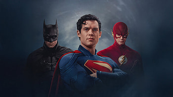 Dc Gotham Guardian, batman, superman, flash, superheroes, artwork, art, digital-art HD wallpaper