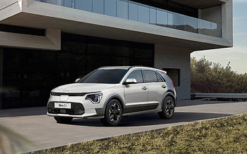 2022, Kia Niro, , front view, exterior, new white Niro 2022, electric cars, Niro 2022, Korean cars, Kia HD wallpaper
