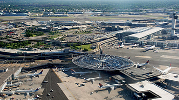 John F. Kennedy International Airport, Air travel hub, New York gateway, Seamless passenger experience HD wallpaper