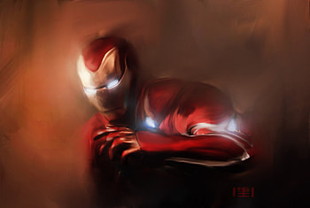 Iron Man Avengers Infinity War Art, iron-man, avengers-infinity-war, movies, 2018-movies, artist, artwork, artstation HD wallpaper