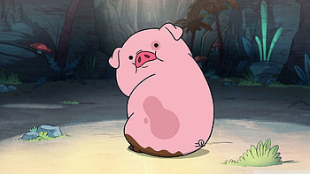 Waddles, Gravity Falls HD wallpaper