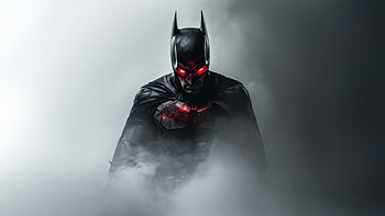 Batman Coming Out Of The Mist, batman, superheroes, artwork, art, digital-art, deviantart HD wallpaper