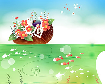 Vectoration, like fantasy, vector art HD wallpaper