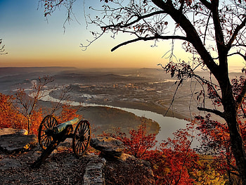 Tennessee River, Tennessee, Hill, USA, Nature, River HD wallpaper