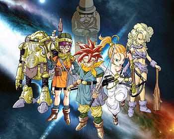 Chrono Trigger, videogame, classic, lucca, robo, ayla, snes, time, rpg, cool, crono, marle HD wallpaper