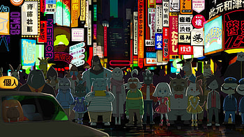 Odd Taxi, Anime album, Visually stunning, Fan-favorite moments HD wallpaper