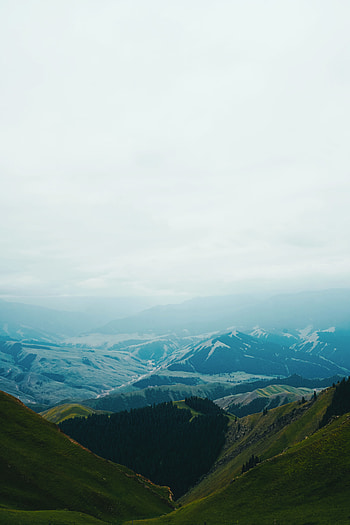 Landscape, Nature, Mountains, Fog, Height, Mountain Range HD phone wallpaper