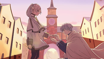 Frieren & Himmel, Frieren (Frieren: Beyond Journey's End), Himmel (Frieren: Beyond Journey's End), Anime, Frieren: Beyond Journey's End HD wallpaper