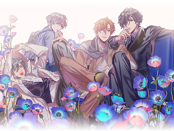Anime Boys: Vibrant Charm in Blooming Fantasy, Anime, boy, anime boy HD wallpaper
