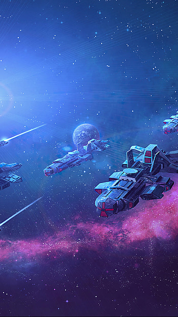 Space ships in , , Cosmic beauties HD phone wallpaper