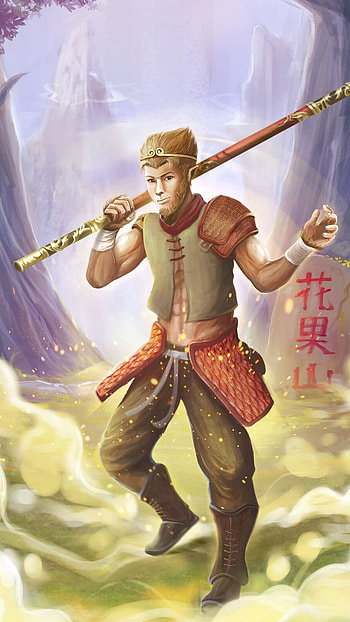 Monkey King, Fighter Goku HD phone wallpaper