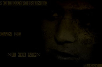 Schyzophrenic, schizophrenic, disease, darkness, mind HD wallpaper