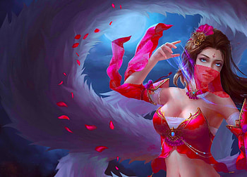 Fantasy Girl, Luminos, Veil, Girl, Pink HD wallpaper