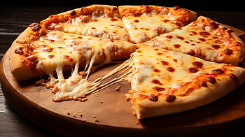 Mouthwatering Cheese Pizza, pizza, cheese pizza, cheese, food, Italian HD wallpaper