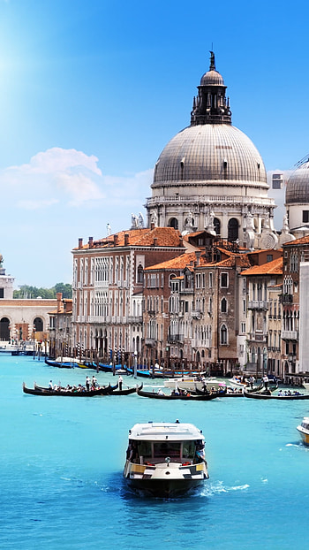 Venice, Grand Canal , Venice Italy, High-resolution HD phone wallpaper