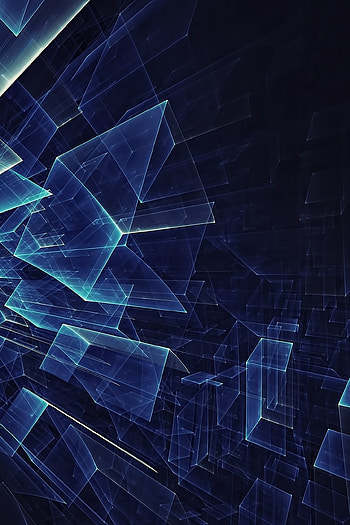 Abstract geometry glass, Dark aesthetic, Samsung Galaxy S8 , background HD phone wallpaper
