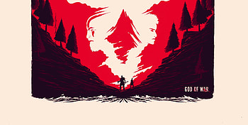 Valley, video game, God of War, art HD wallpaper