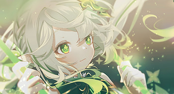of Nahida from Genshin Impact: A Glimpse into Her Eyes, video game, Genshin Impact, Nahida (Genshin Impact), eye HD wallpaper