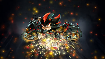 Shadow Rider, sonic-the-hedgehog-3, movies, shadow, sonic-the-hedgehog, artwork, art, digital-art HD wallpaper