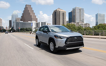 2022, Toyota Corolla Cross L, , front view, exterior, new silver Corolla Cross L, Japanese cars, Toyota HD wallpaper