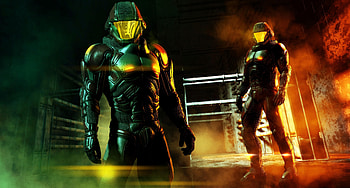 Fantasy, Fire, Robots, Room, Premises, Mechanisms, Machinery HD wallpaper