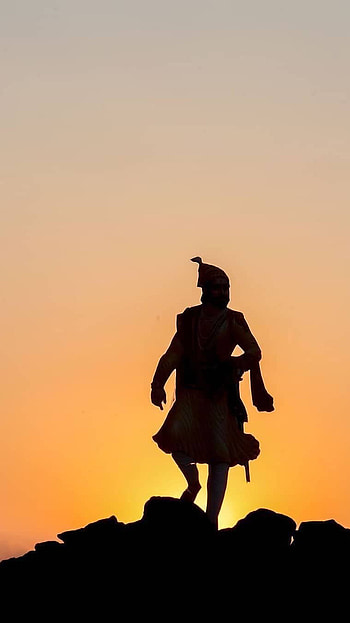 Shivaji Maharaj, Maharaj Statue, Maratha Warrior HD phone wallpaper
