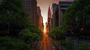 Chrysler Building, New York Streets HD wallpaper