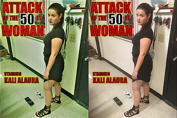 Attack of The 50 FT. Woman, Kali Alaura, Alaura, Kali, 50FT Woman, collage HD wallpaper