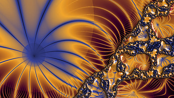 Trippy Psychedelic Fractal, trippy, psychedelic, aesthetic, Abstract, fractal HD wallpaper